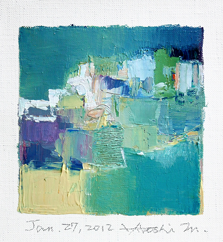 hiroshi matsumoto 9x9 paintings
