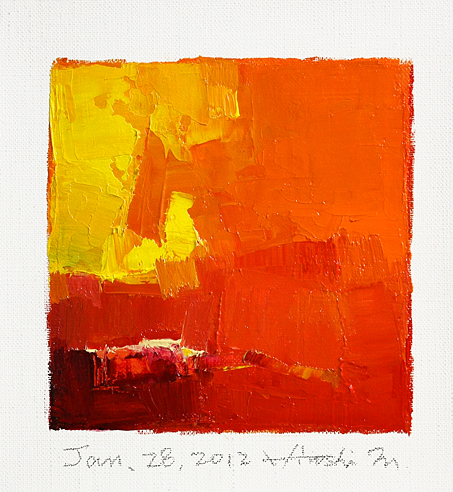 hiroshi matsumoto 9x9 paintings