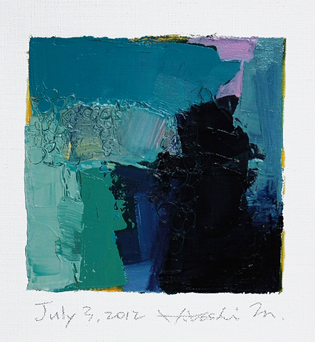 hiroshi matsumoto 9x9 paintings
