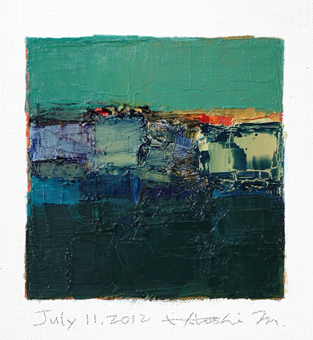 hiroshi matsumoto 9x9 paintings