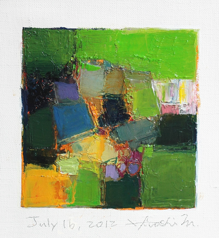 hiroshi matsumoto 9x9 paintings