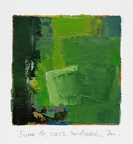 hiroshi matsumoto 9x9 paintings
