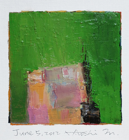 hiroshi matsumoto 9x9 paintings