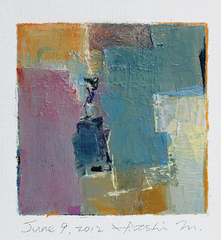 hiroshi matsumoto 9x9 paintings