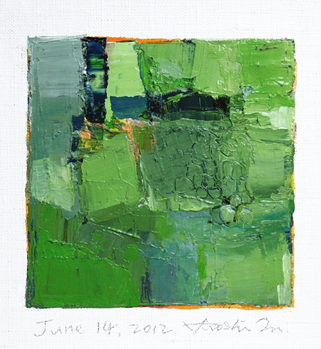 hiroshi matsumoto 9x9 paintings