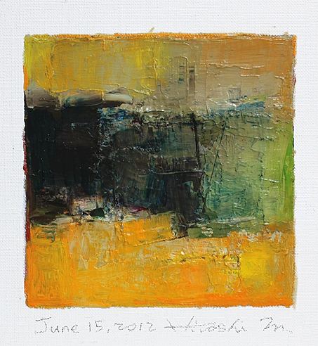 hiroshi matsumoto 9x9 paintings