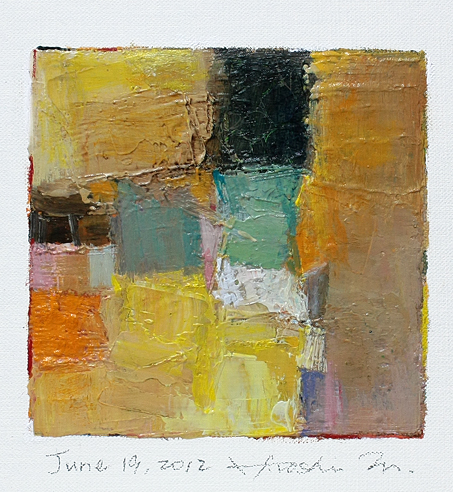 hiroshi matsumoto 9x9 paintings