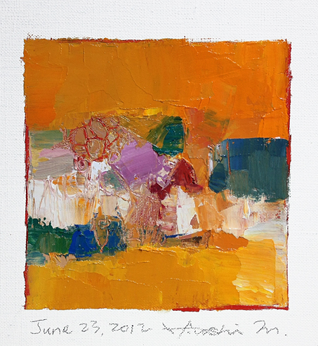 hiroshi matsumoto 9x9 paintings