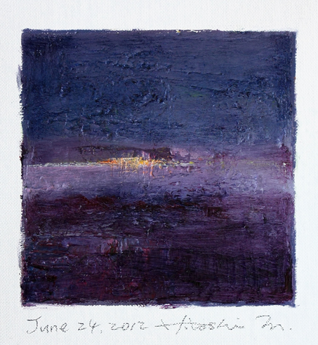 hiroshi matsumoto 9x9 paintings