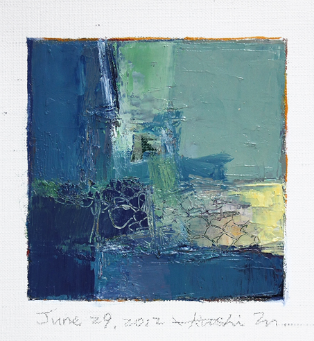 hiroshi matsumoto 9x9 paintings