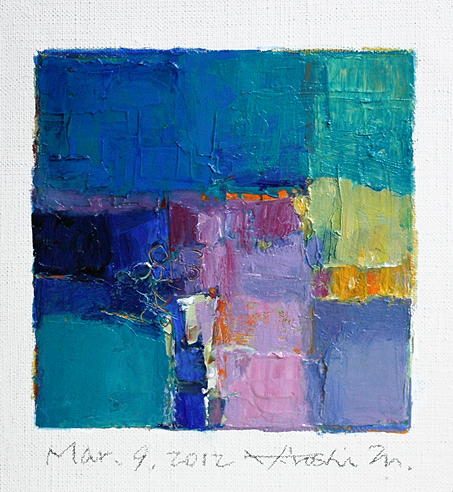 hiroshi matsumoto 9x9 paintings