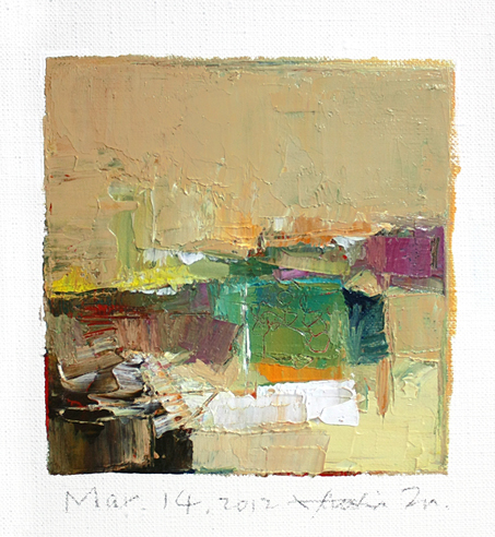 hiroshi matsumoto 9x9 paintings