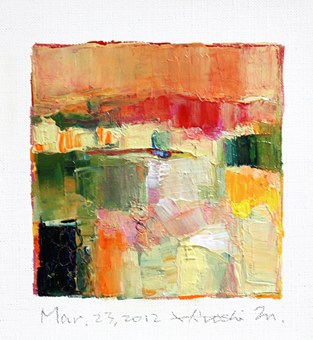 hiroshi matsumoto 9x9 paintings