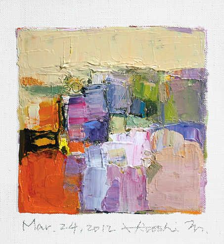 hiroshi matsumoto 9x9 paintings