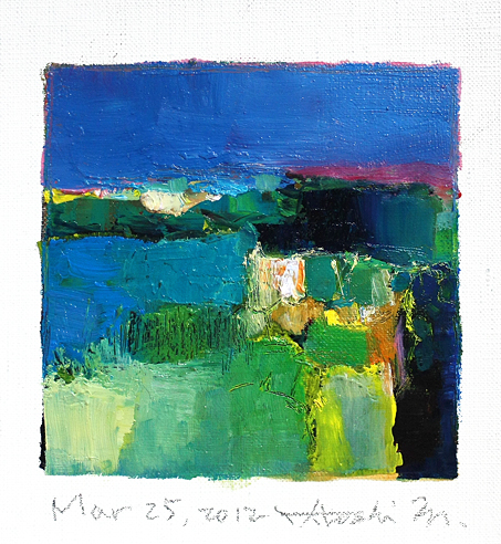hiroshi matsumoto 9x9 paintings