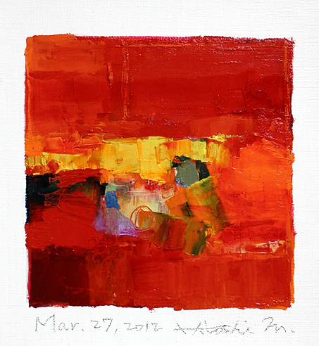 hiroshi matsumoto 9x9 paintings