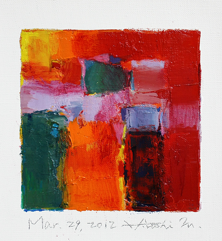 hiroshi matsumoto 9x9 paintings
