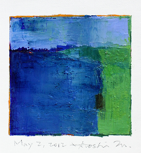 hiroshi matsumoto 9x9 paintings