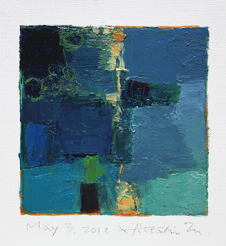 hiroshi matsumoto 9x9 paintings