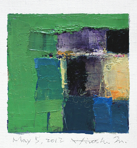 hiroshi matsumoto 9x9 paintings