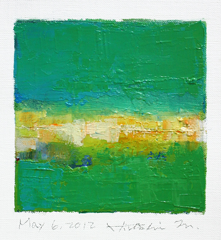 hiroshi matsumoto 9x9 paintings