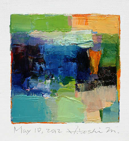 hiroshi matsumoto 9x9 paintings