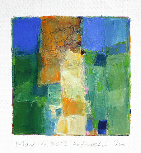hiroshi matsumoto 9x9 paintings
