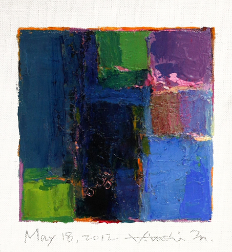 hiroshi matsumoto 9x9 paintings