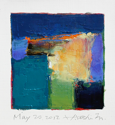 hiroshi matsumoto 9x9 paintings