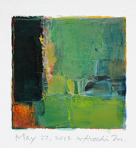 hiroshi matsumoto 9x9 paintings