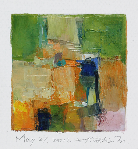 hiroshi matsumoto 9x9 paintings