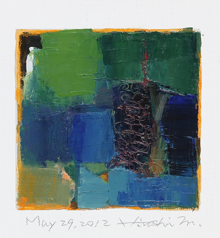 hiroshi matsumoto 9x9 paintings