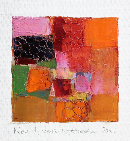 hiroshi matsumoto 9x9 paintings