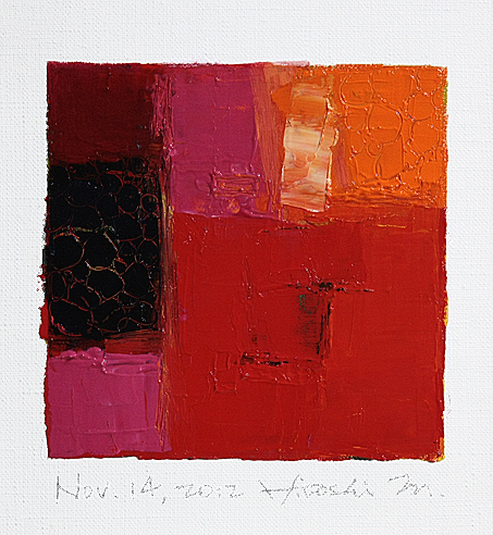hiroshi matsumoto 9x9 paintings
