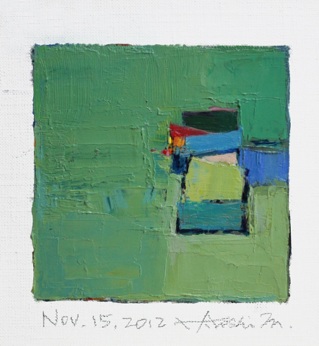 hiroshi matsumoto 9x9 paintings