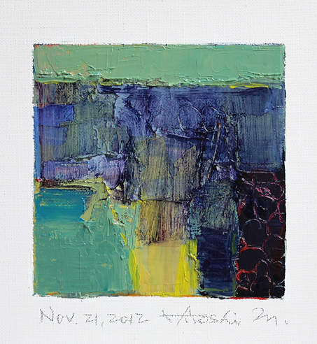 hiroshi matsumoto 9x9 paintings