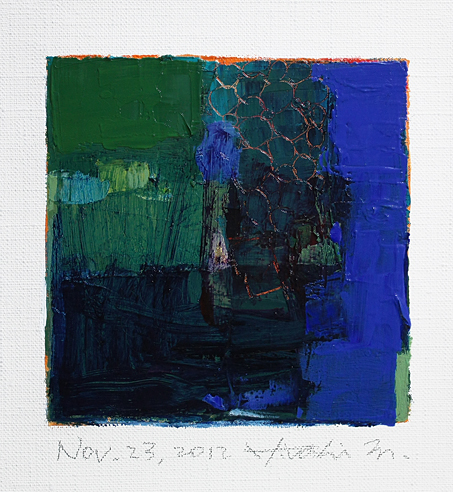 hiroshi matsumoto 9x9 paintings