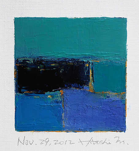 hiroshi matsumoto 9x9 paintings