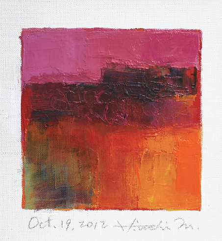hiroshi matsumoto 9x9 paintings