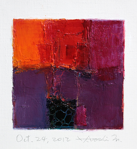 hiroshi matsumoto 9x9 paintings