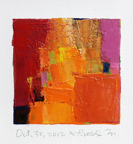 hiroshi matsumoto 9x9 paintings