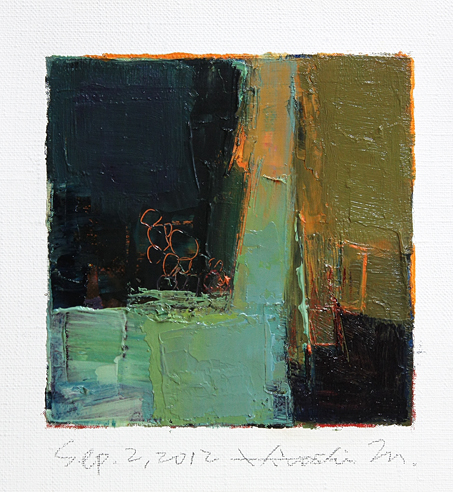 hiroshi matsumoto 9x9 paintings