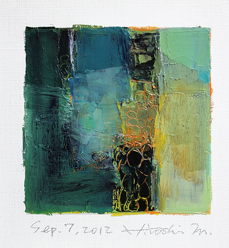 hiroshi matsumoto 9x9 paintings