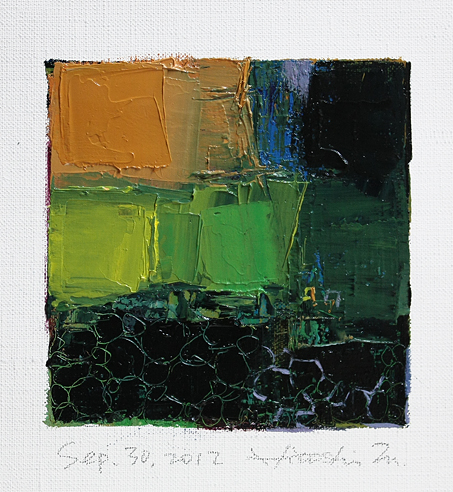 hiroshi matsumoto 9x9 paintings