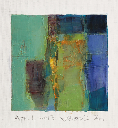hiroshi matsumoto 9x9 paintings