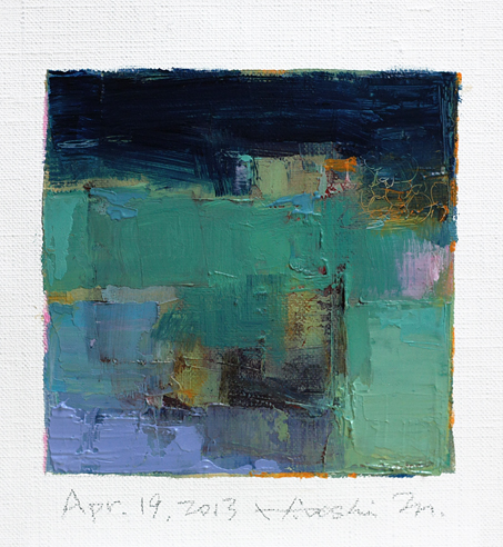 hiroshi matsumoto 9x9 paintings