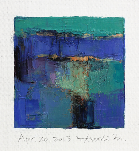 hiroshi matsumoto 9x9 paintings