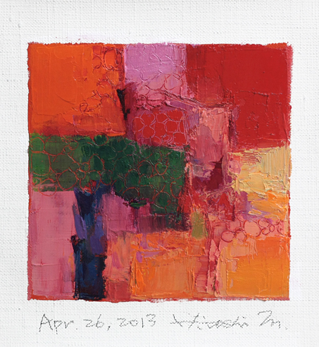 hiroshi matsumoto 9x9 paintings
