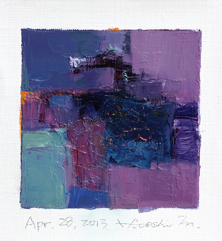 hiroshi matsumoto 9x9 paintings