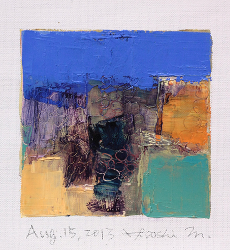 hiroshi matsumoto 9x9 paintings